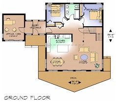 The Nighthawk ground floor plan