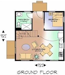 The Nuthatch ground floor plan